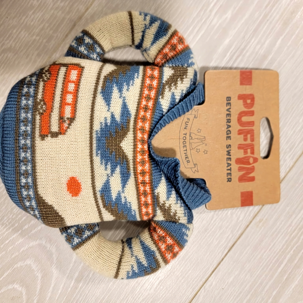 Puffin Beverage Cozy Holder